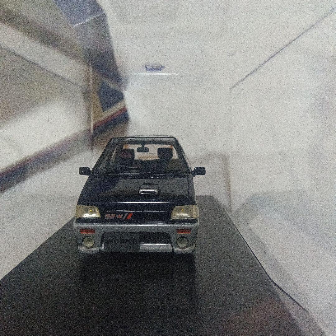 ハイストーリー 1/43 アルトワークス ブルー