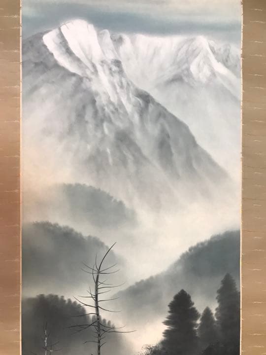 上高地　掛け軸
