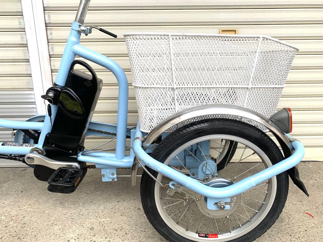 送料無料AshirakuCharlie電動三輪自転車20-16インチ動作確認済
