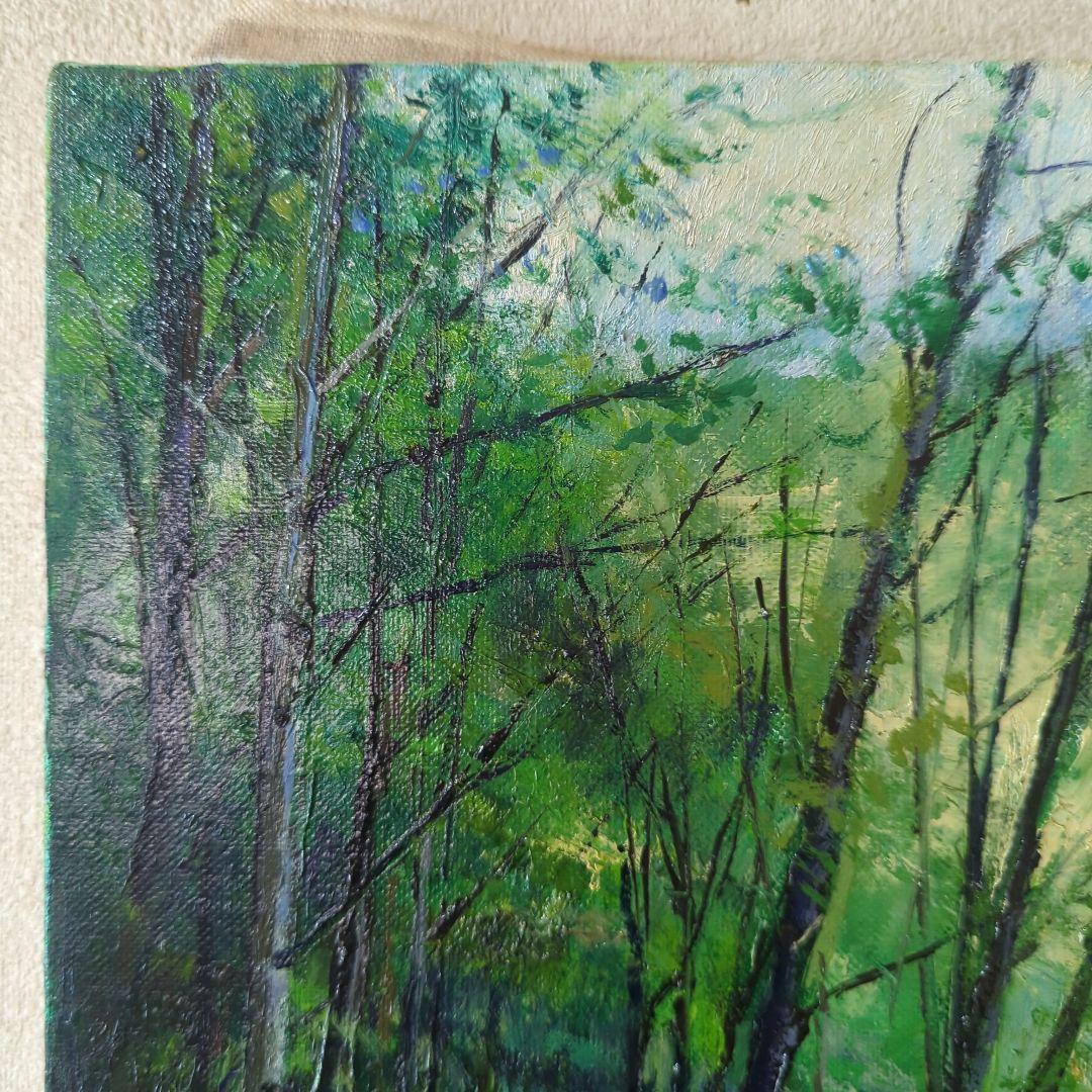 F6号油彩画（額縁入り)No.61