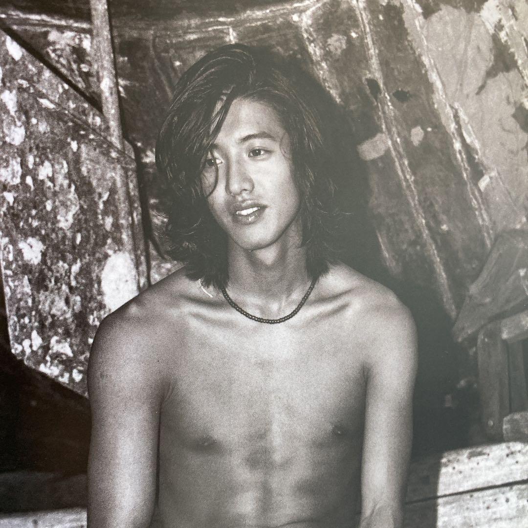 直筆メッセージ入　木村拓哉写真集