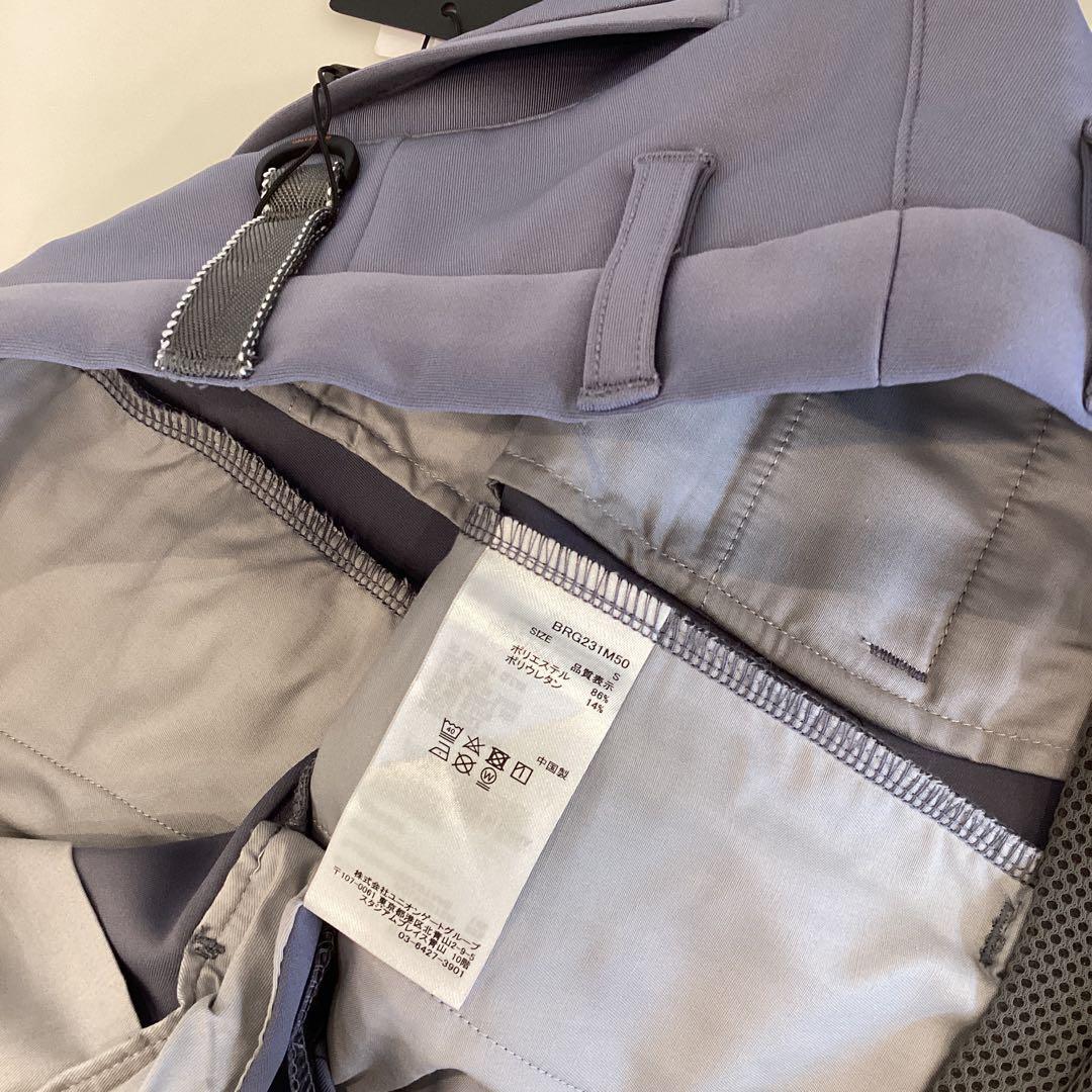 新品未使用　BRIEFING 3DLOGO ジャージ素材スラックス　グレー