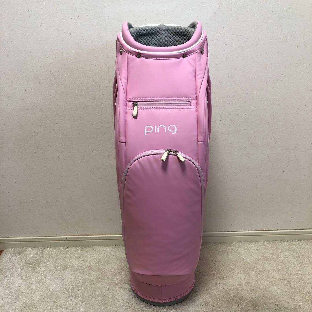 未使用品❗️PING キャディバッグ レディース　ヘッドカバー付き