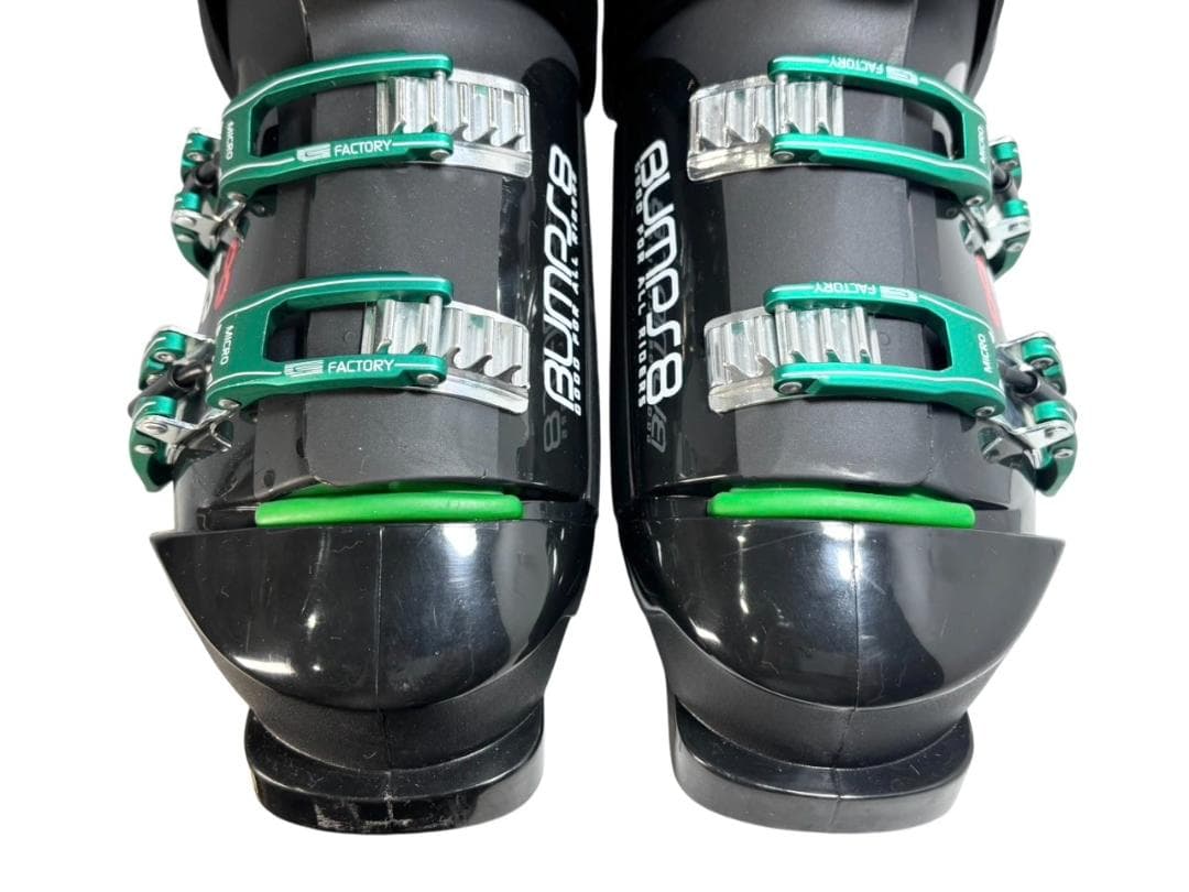 【美品】GENFACTORY BUMPS8 バンプス8 スキー ブーツ グレー