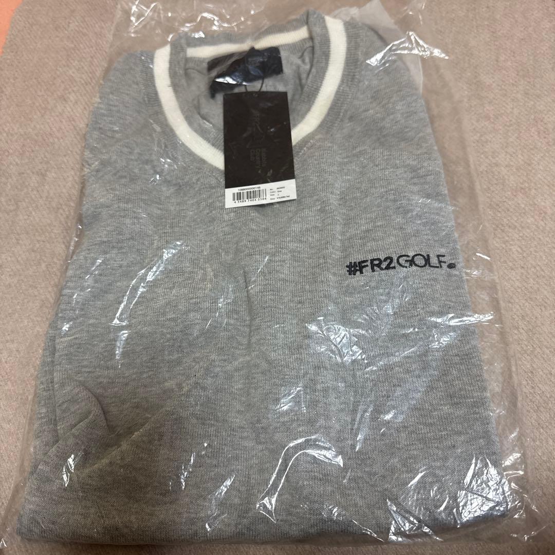 新品未使用タグ付き　FR2GOLF 綿ニットベスト