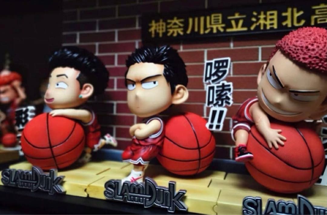 SLAM DUNK スラムダンク  フィギュア ガレージキット6体