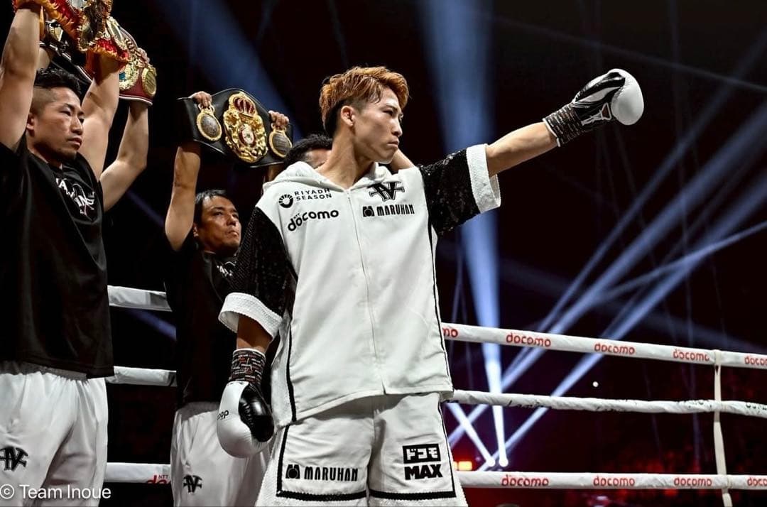 【受注生産品】ミズノ製 井上尚弥勝利記念 Tシャツ&ハーフパンツ 上下セット