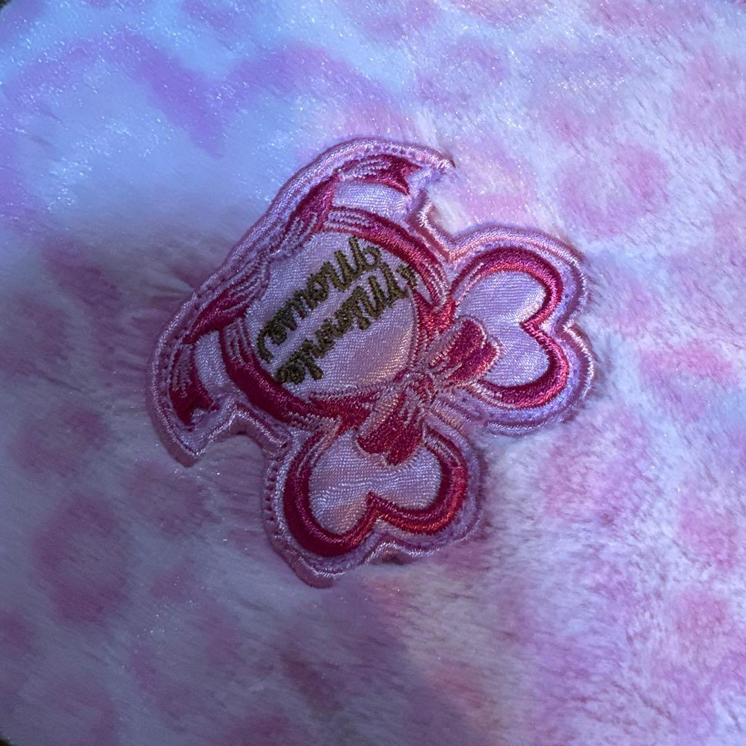 【レア】ミニー ファンキャップ マフラー ヒョウ柄 ディズニー ピンク