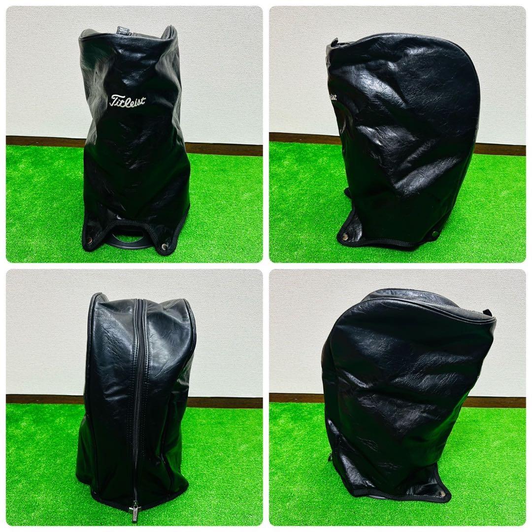 タイトリスト キャディバッグ 9.5型 8分割 3点式 ツアーモデル 黒