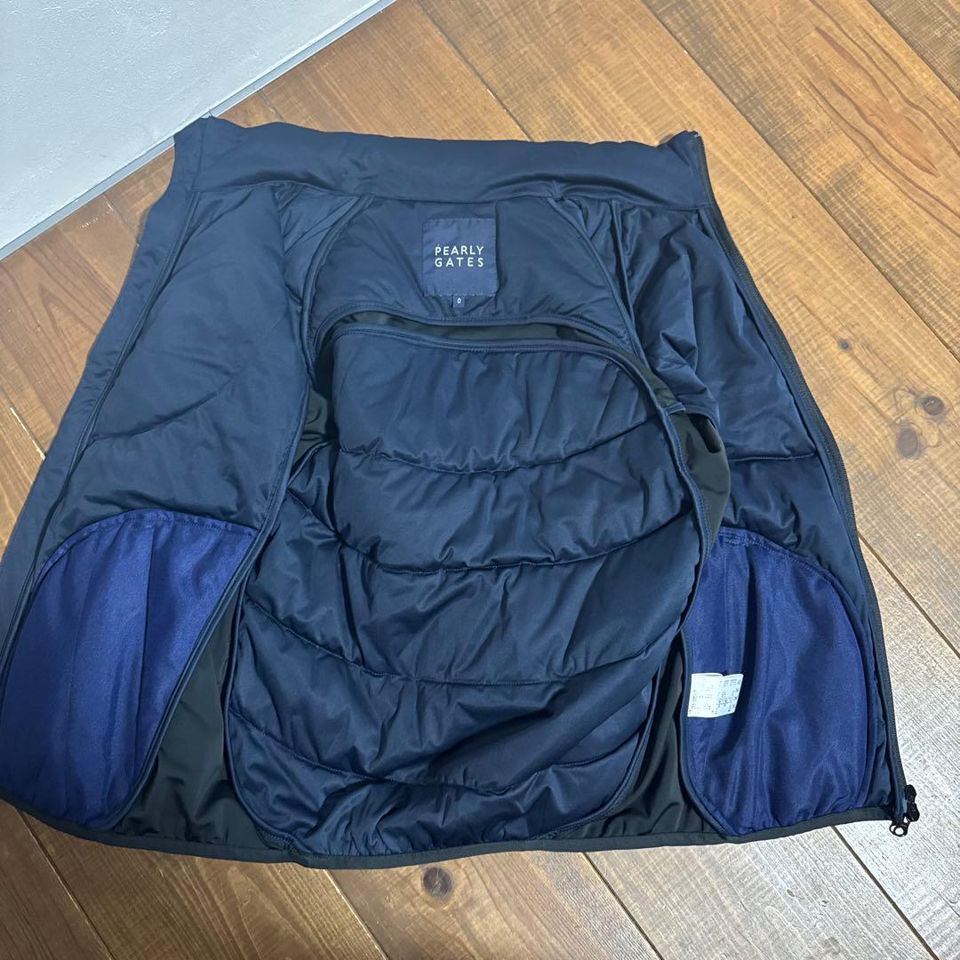 パーリーゲイツ ダウンジャケット　ネイビー　0