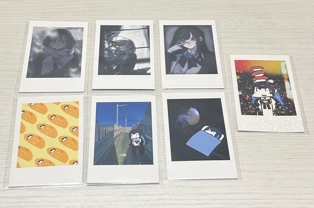 Ado蜃気楼チェキ風トレーディングカードコンプセット