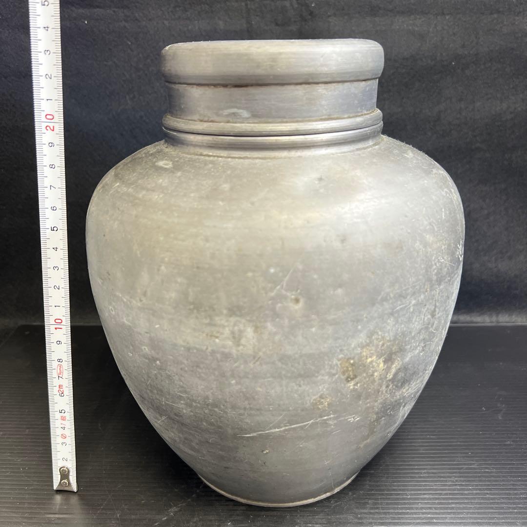 金清號　古錫茶壺大茶壺　2106g/高さ約23㎝　東Y7-1219☆1Fチヒコカ