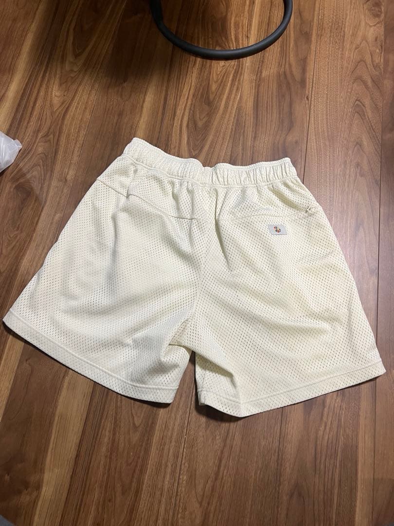 ウェア Asics x ballaholic mesh zip shorts L