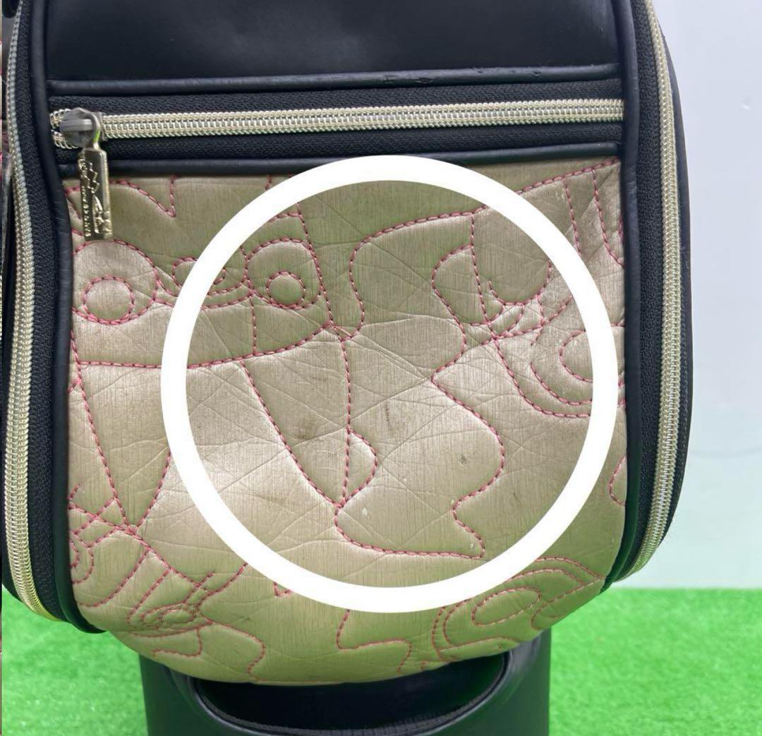 M.U SPORTS エムユースポーツ　ゴルフバッグ　9インチ　中古品