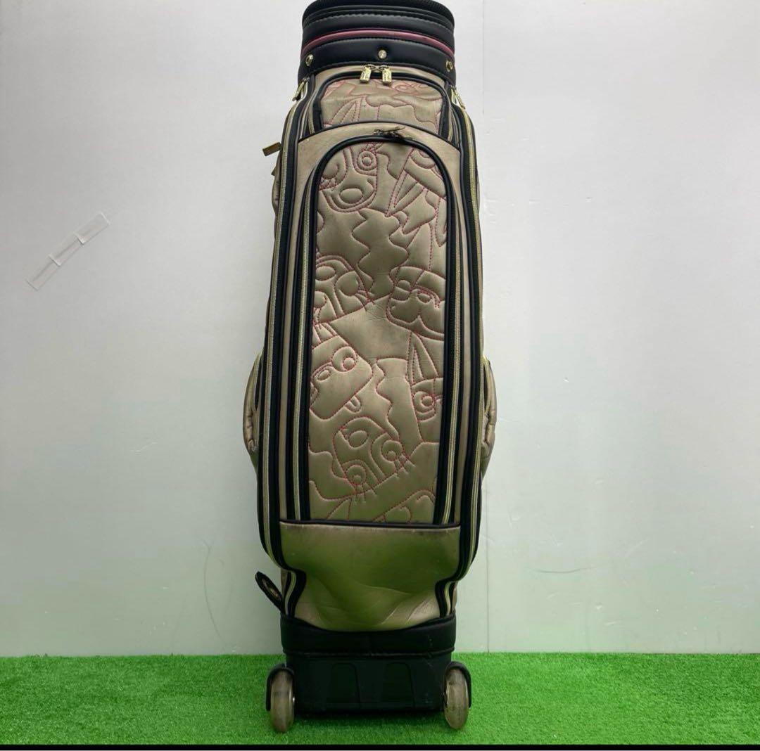 M.U SPORTS エムユースポーツ　ゴルフバッグ　9インチ　中古品