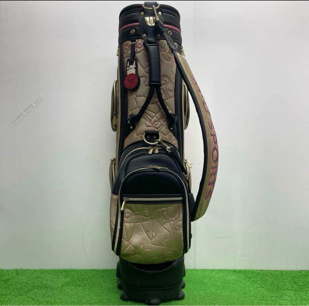 M.U SPORTS エムユースポーツ　ゴルフバッグ　9インチ　中古品