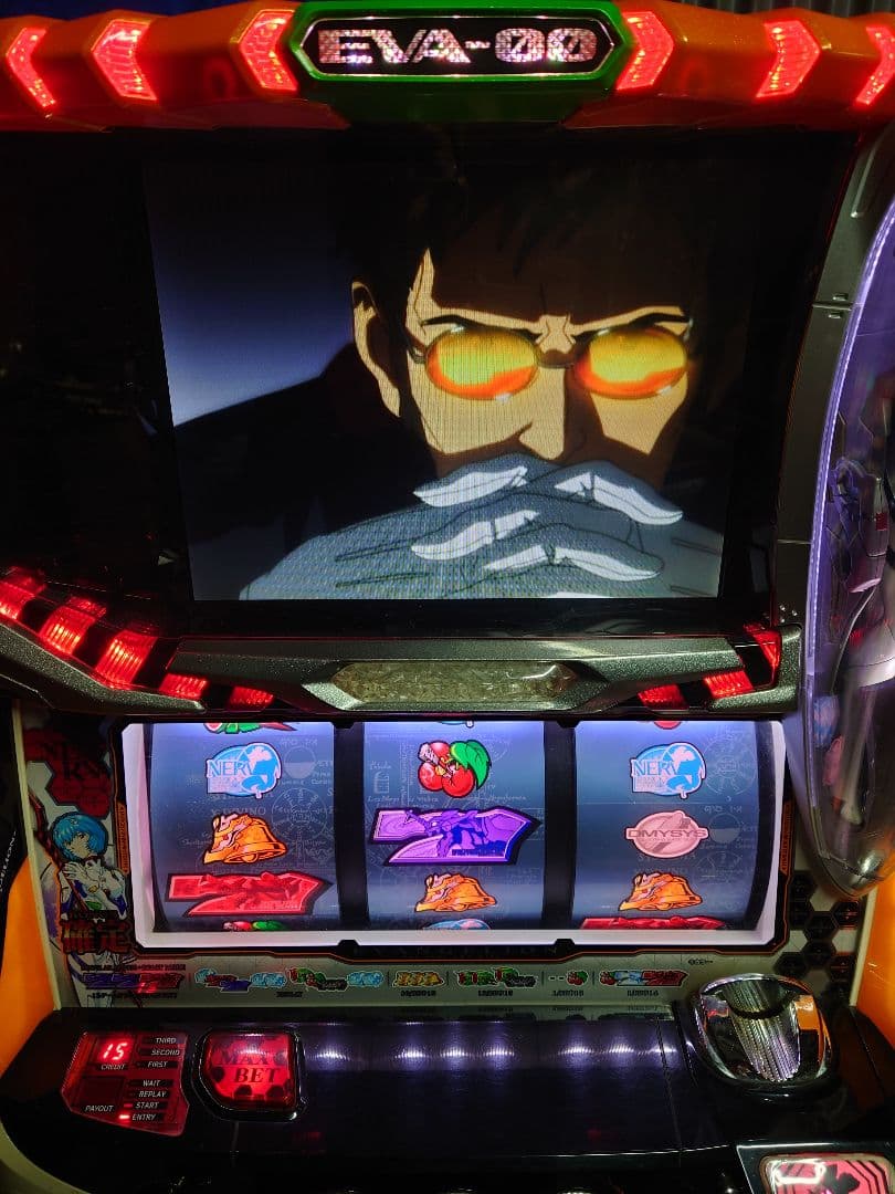 パチスロ　実機　エヴァンゲリオン