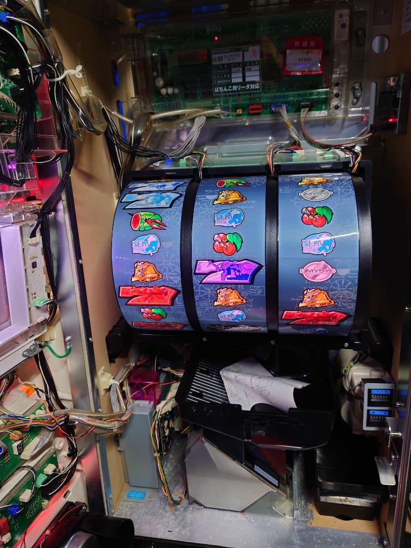 パチスロ　実機　エヴァンゲリオン
