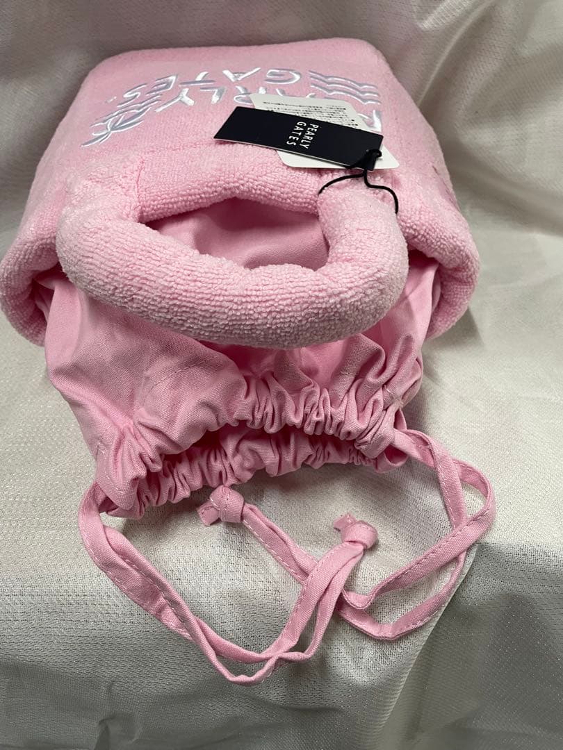 新品PEARLY GATES ピンク ゴルフバッグ