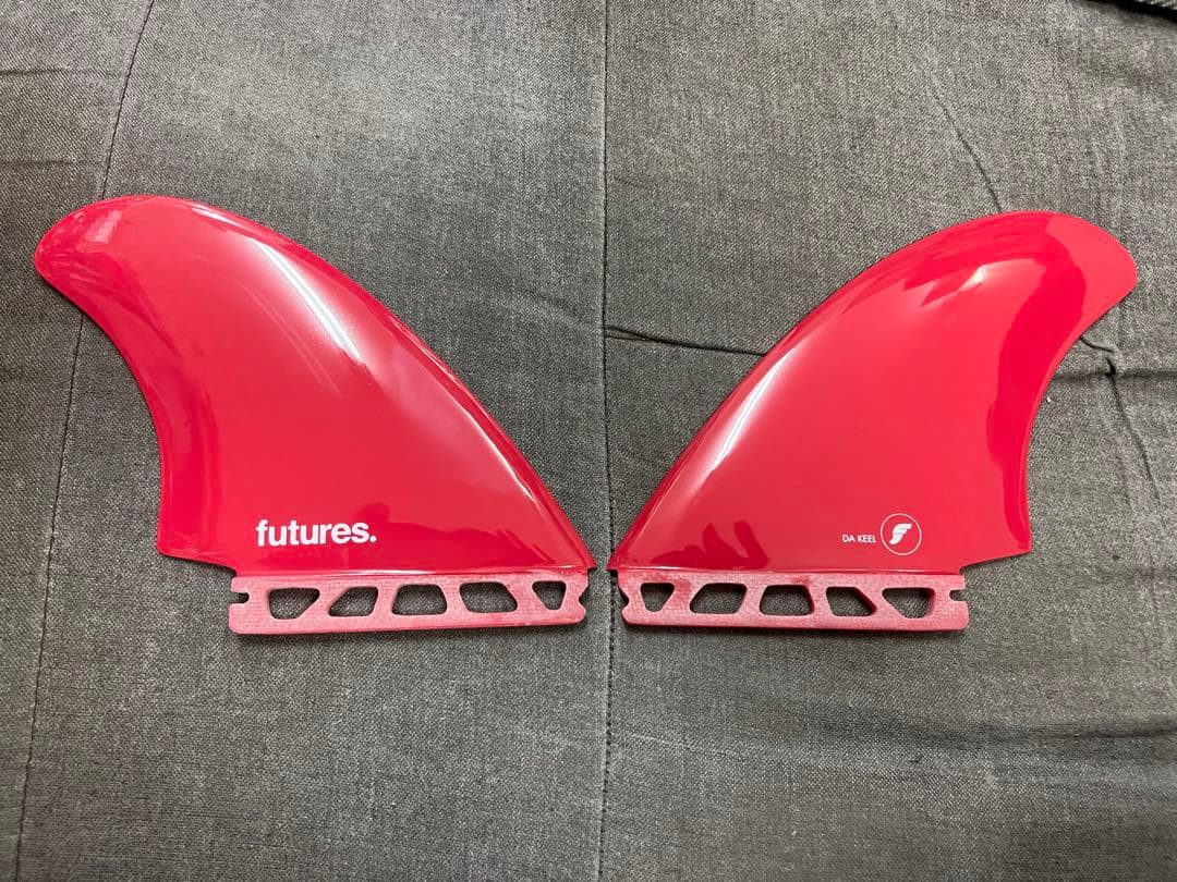 新品未使用品 futures フューチャーフィン　DA KEEL ツインキール