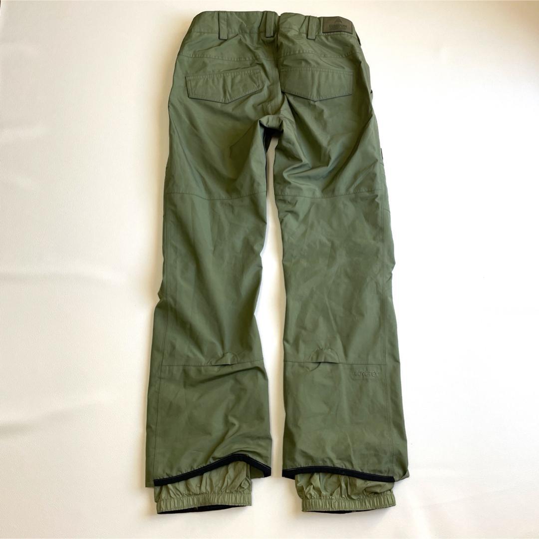 6668【美品】バートン　パンツ　ゴアテックス　メンズ　カーゴパンツ　カーキ