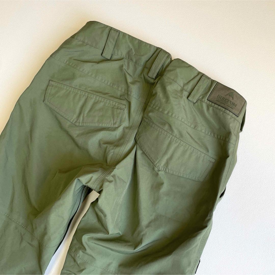 6668【美品】バートン　パンツ　ゴアテックス　メンズ　カーゴパンツ　カーキ