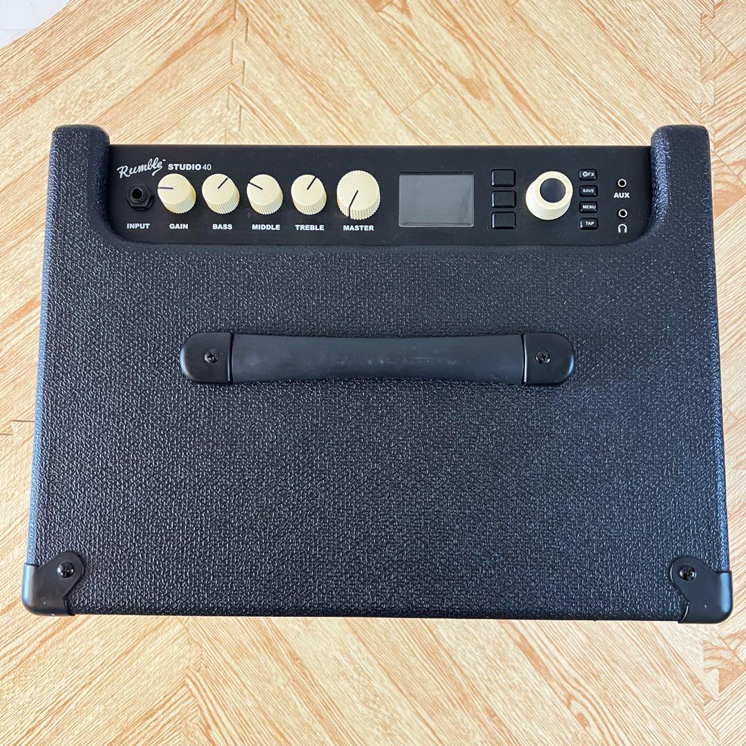 【完動美品】Fender Rumble Studio 40 高性能ベースアンプ