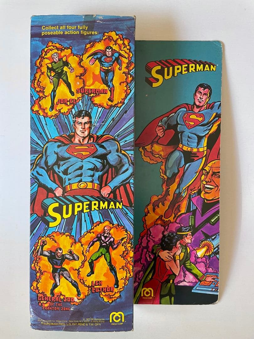 スーパーマン メゴ社　12.5インチフィギュア　ビンテージ