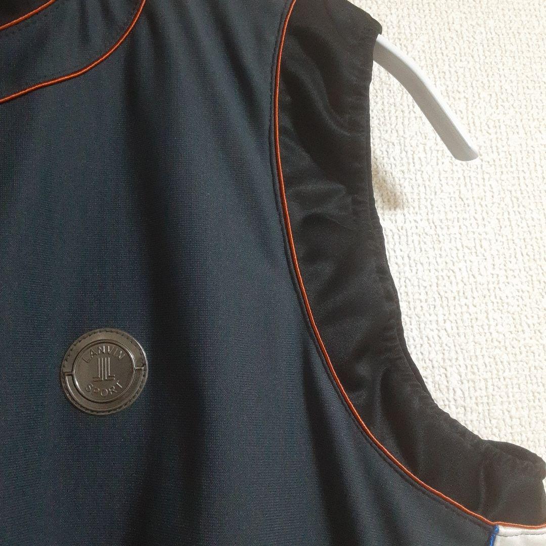 もあ　美品ランバンワンピース40 B&WワンピースL