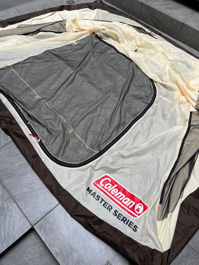 Coleman 4Sワイド2ルームカーブ グランドシート&インナーマット付き