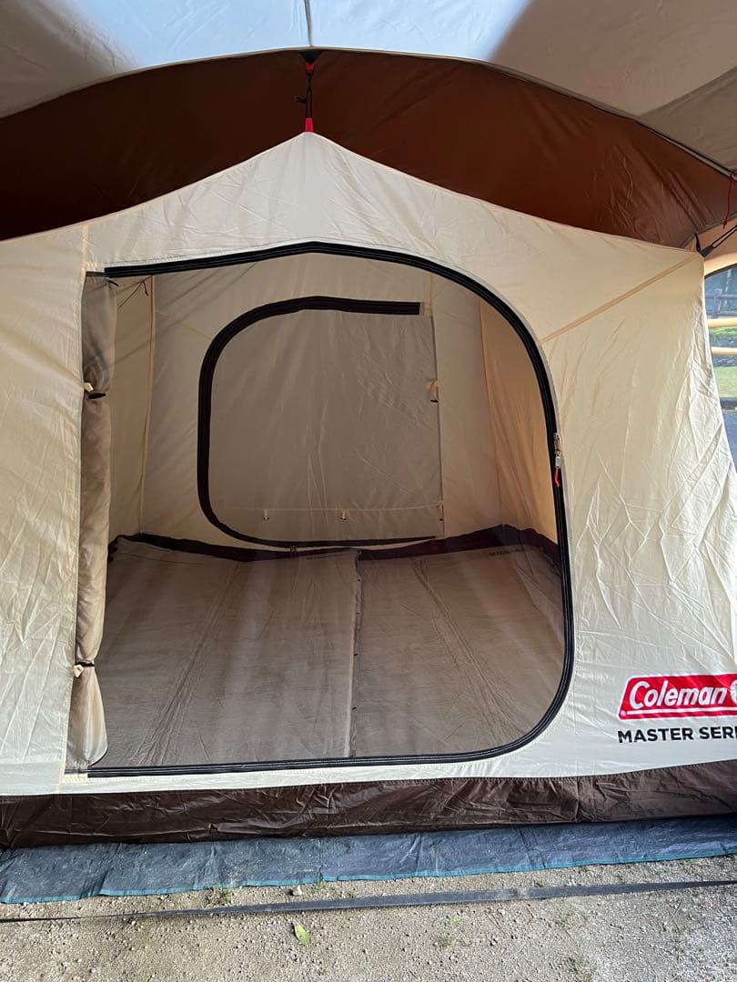 Coleman 4Sワイド2ルームカーブ グランドシート&インナーマット付き