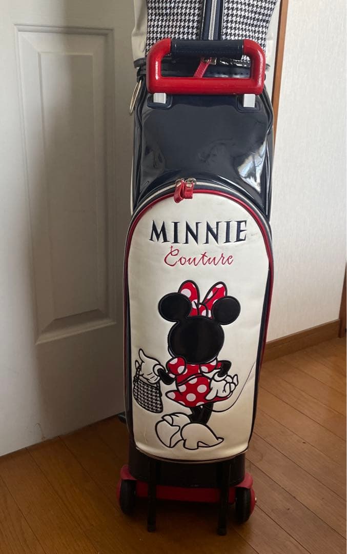 く♪　　　Minnie Couture ミニーマウス ゴルフキャディバッグ