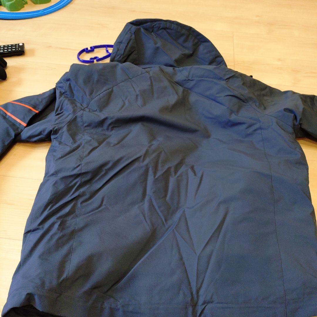 ネイビー/レッド スキーウェア