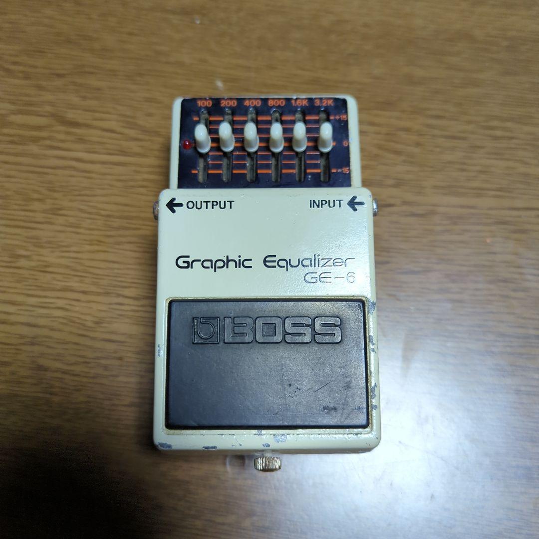 BOSS Graphic Equalizer GE-6　ヴィンテージ
