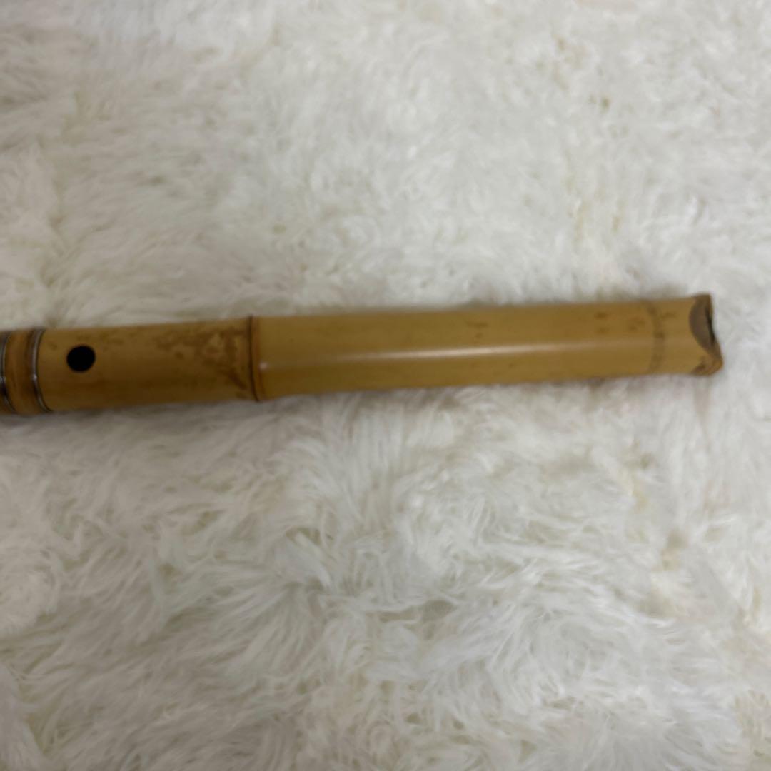 【希少品】尺八本体 58cm 倫童銘ニ印　1.9尺　竹製