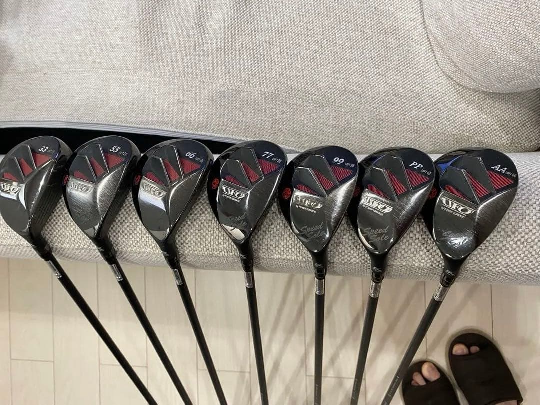 【7本セット‼︎レア‼︎美品‼︎】キャスコ UFO ユーティリティ R