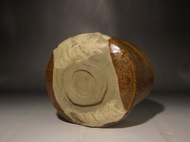 古織部茶碗　「末廣」武者小路　官休庵十三代有隣斎花押の逸品 s399