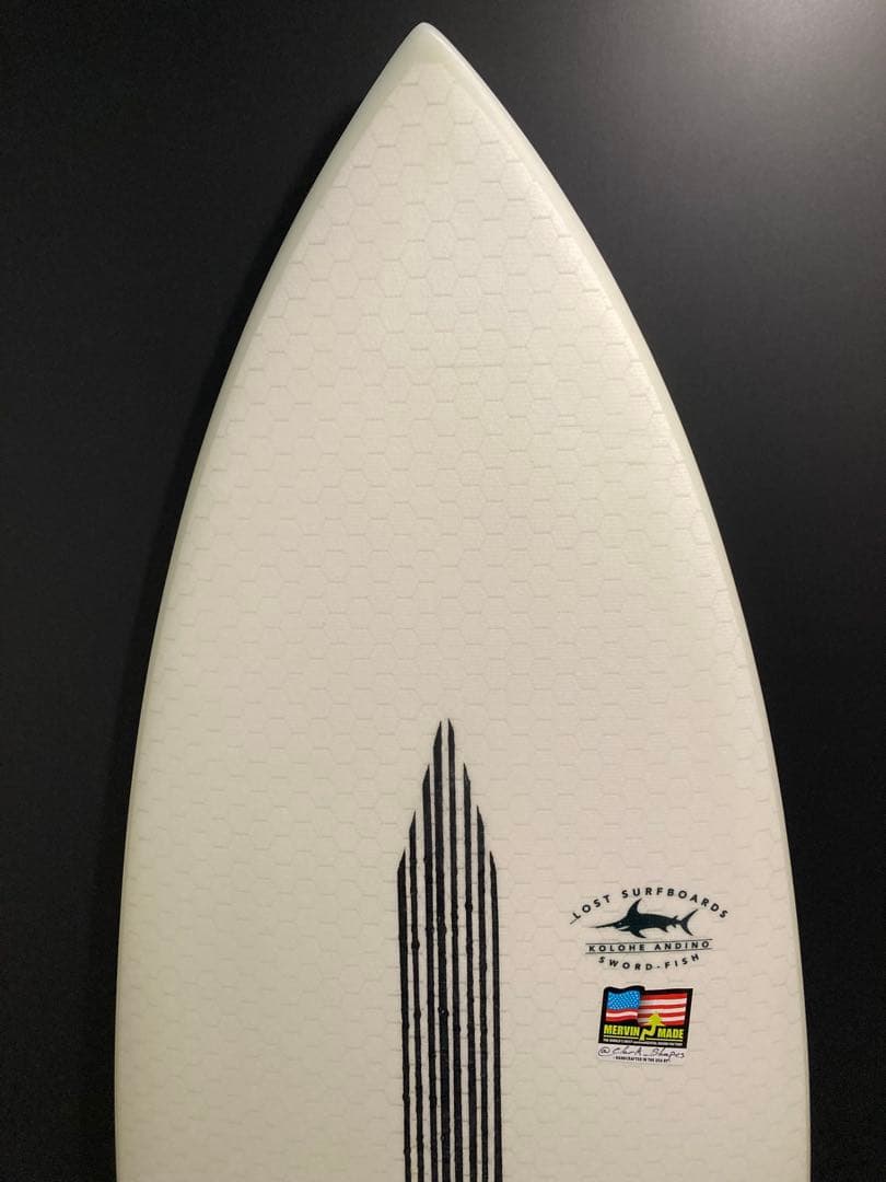 新品 ロスト サーフボード K.A SWORDFISH 5'8 LIB コロヘ