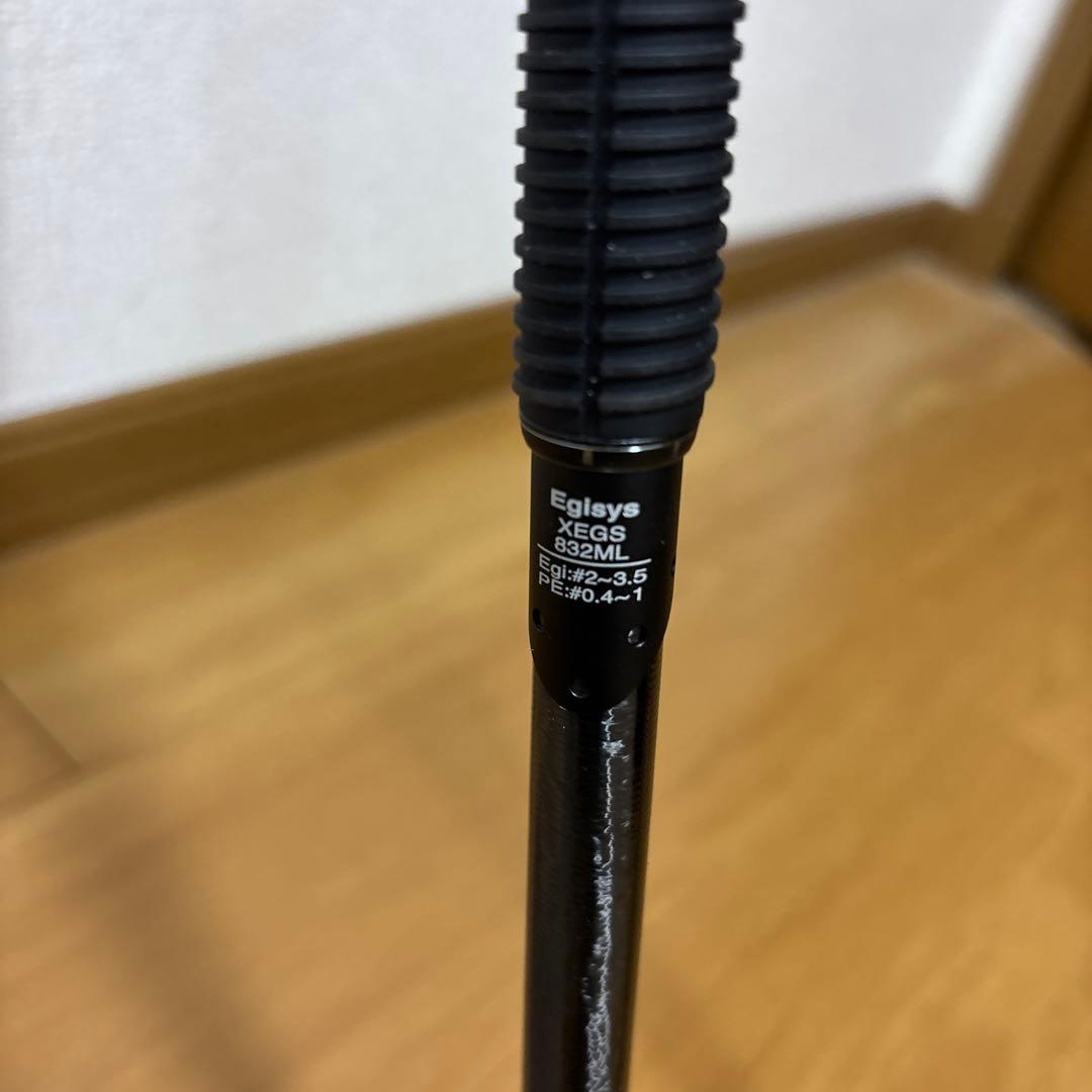 ソルティーステージプロトタイプ　エギシス　832ML ソリッドティップカスタム