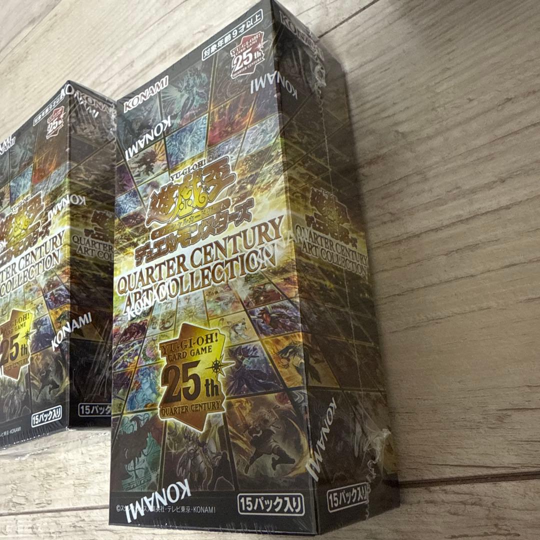 遊戯王OCG クォーターセンチュリーアートコレクション 6BOX シュリンク付き