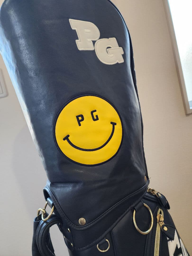 値下げ PEARLY GATES キャディバッグ ネイビー