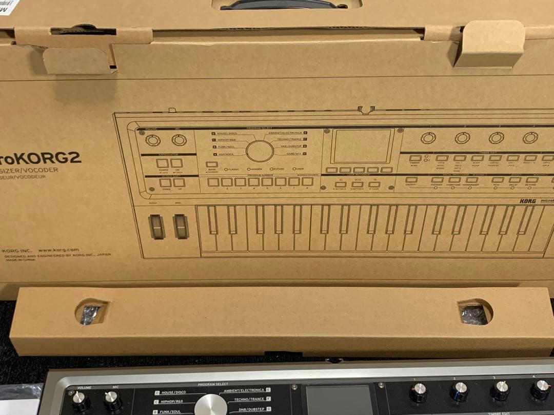 美品　KORG microKORG2 シンセサイザー　新型マイクロコルグ
