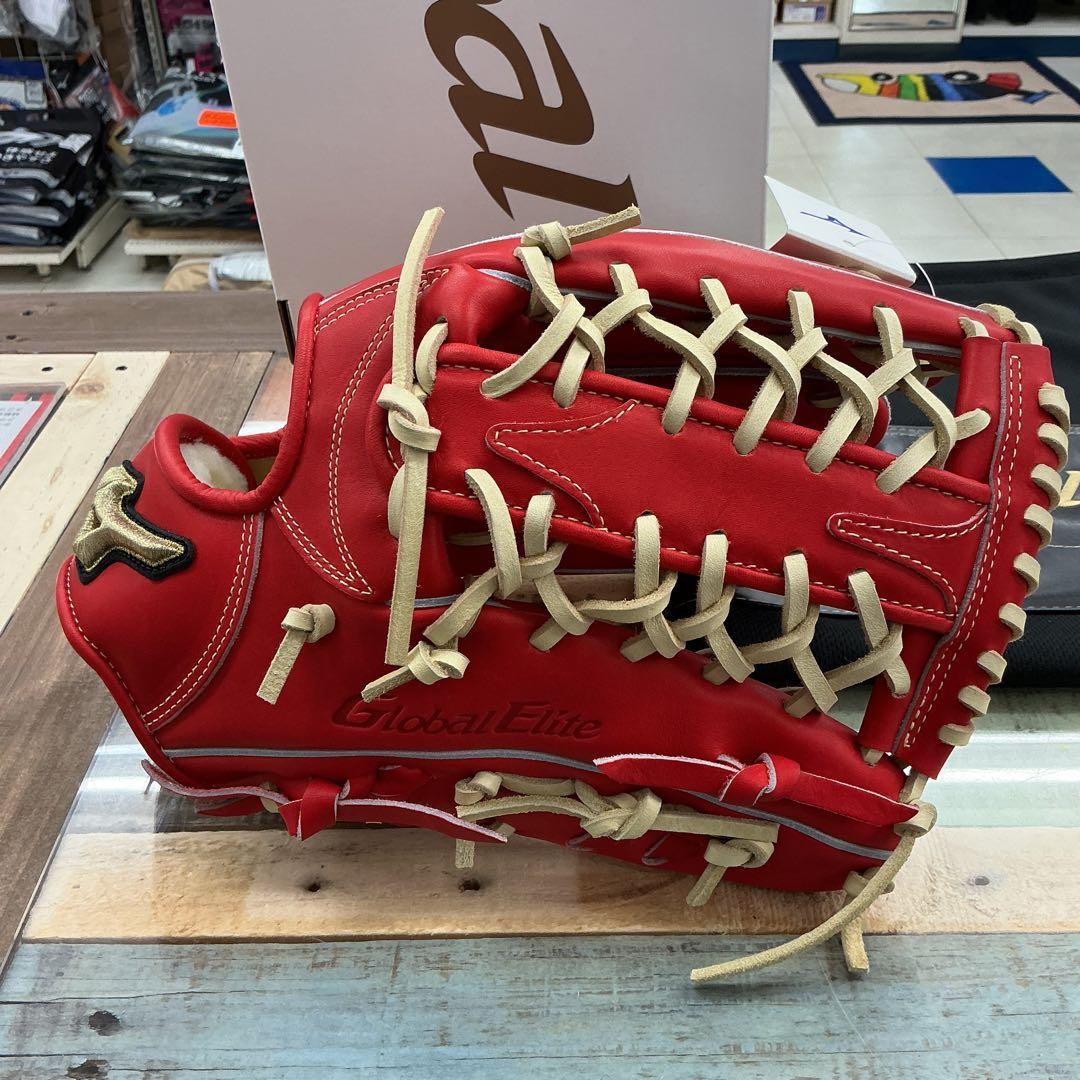 ミズノインフィニティ硬式外野手用グローブ　湯もみ型付けサービス