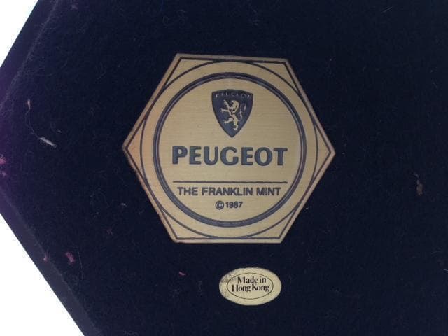 プジョー カーマスコット ベルフォールのライオン 22金 希少