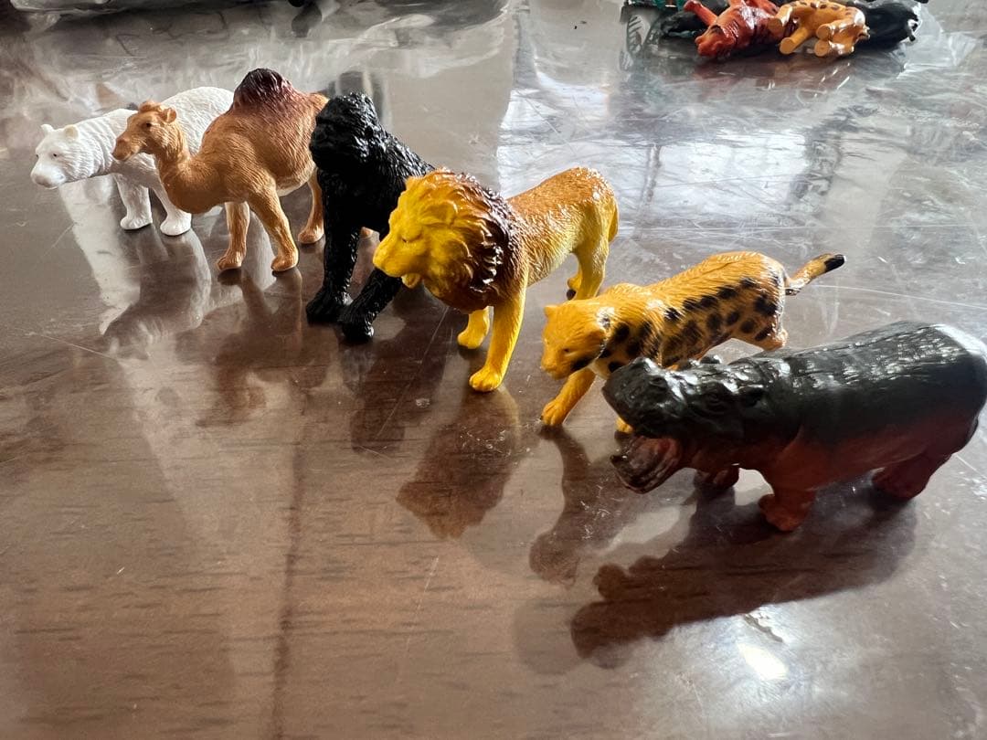 【13種類 287個セット】動物フィギュアセット アニマルフィギュア 5～7cm