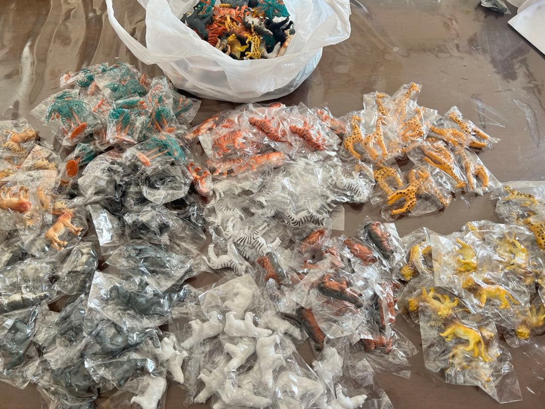 【13種類 287個セット】動物フィギュアセット アニマルフィギュア 5～7cm