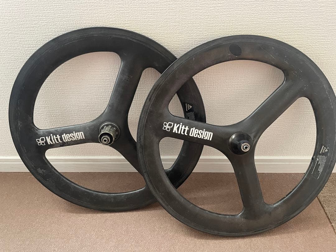 kitt design バトンホイール　 451 前輪後輪　カーボン　ジャンク