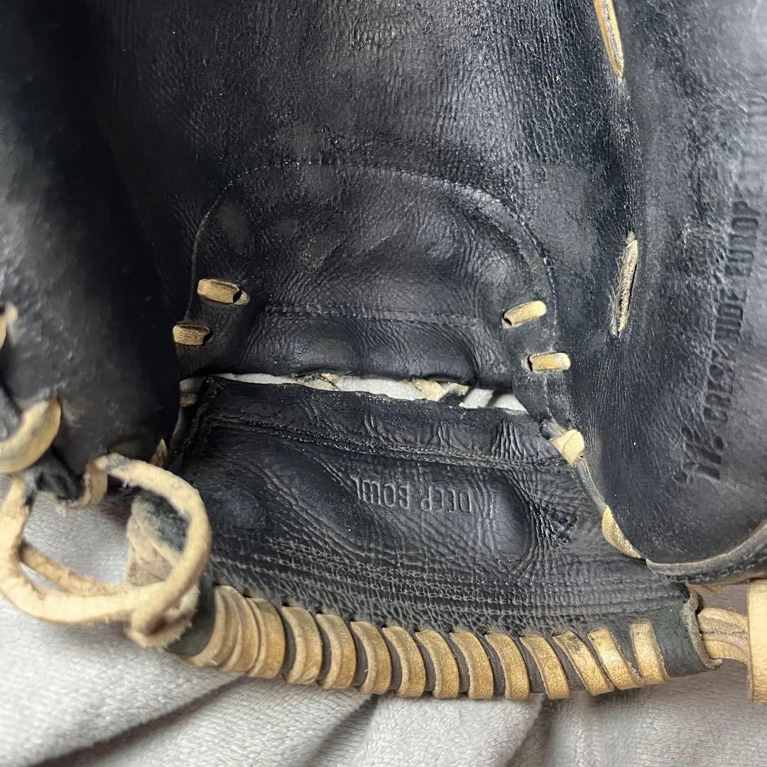 ミズノプロ　硬式用キャッチャーミット　Mマーク　旧タグラベル　キップレザー