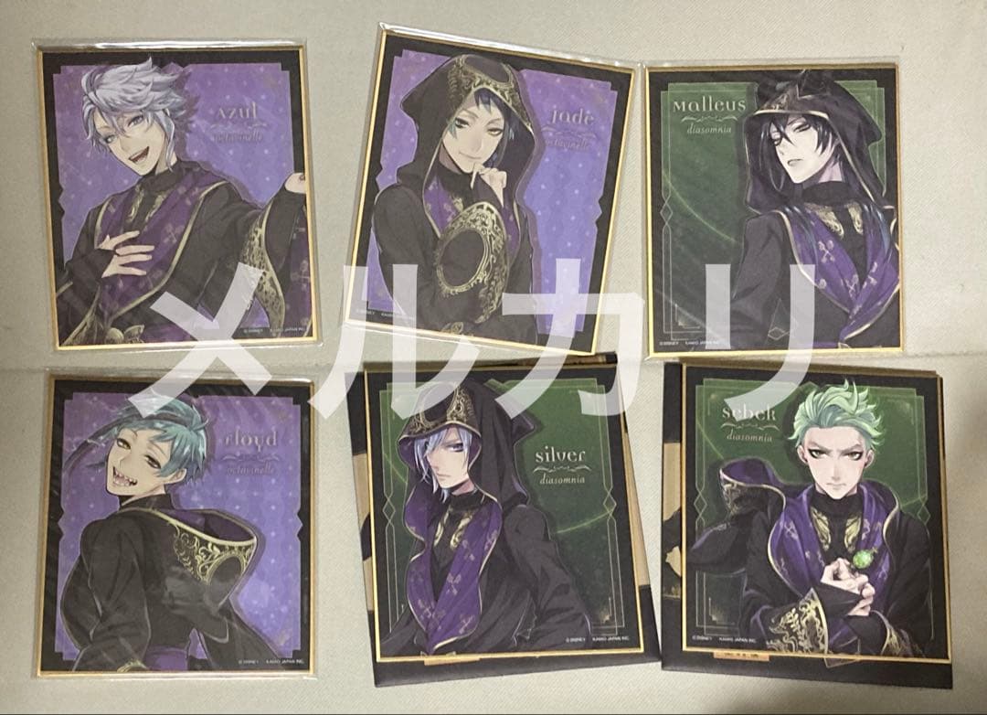 「ツイステッド・ワンダーランド」 ミニ色紙・カード