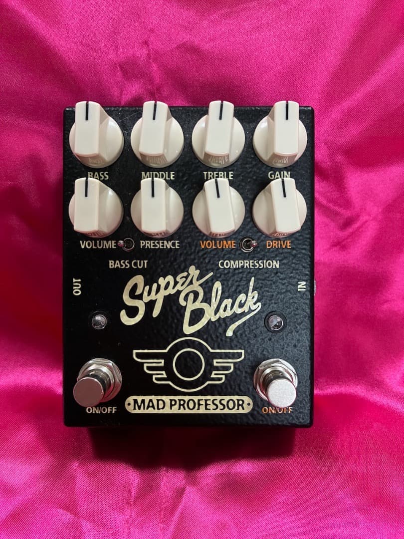 （美品）MAD PROFESSOR Super Black ギターエフェクター